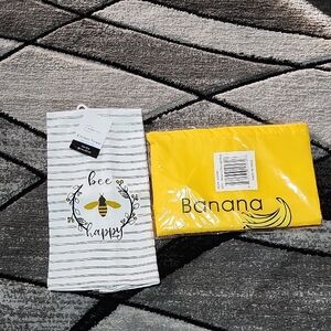 BANANA STORAGE BAG RESUSABLE YELLOW DRAWSTING KEEP FRESH BAG